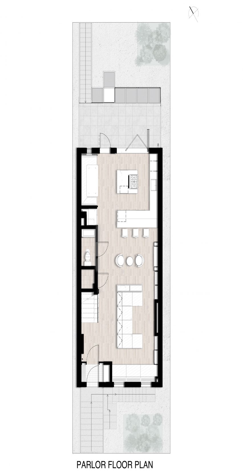 Warren Street townhouse studio vural
