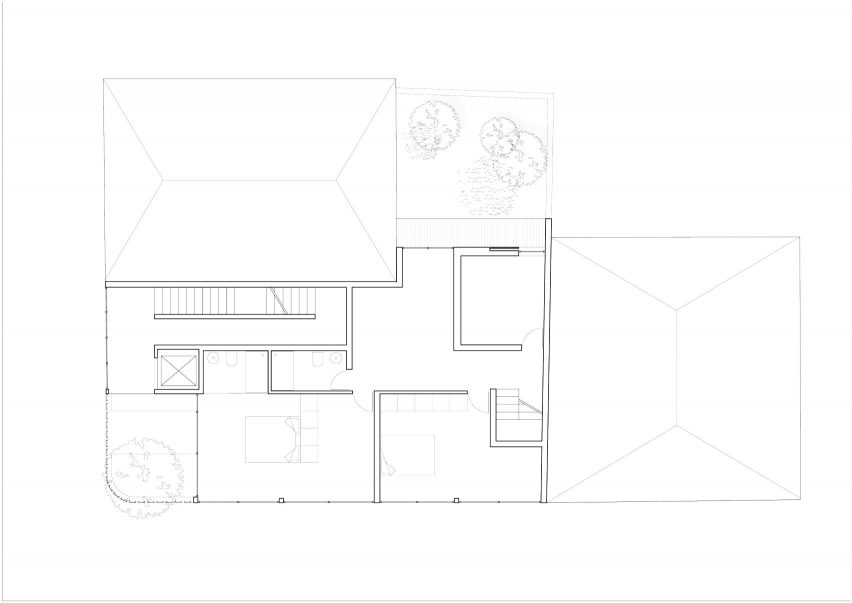 Second floor plan