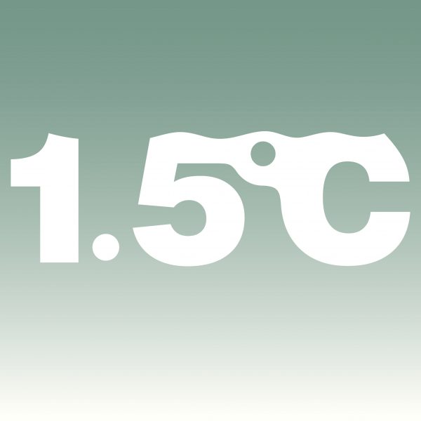 Logo for the 1.5°C Symposium 2023