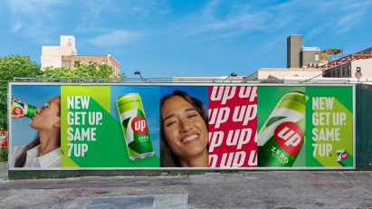 7Up branding poster