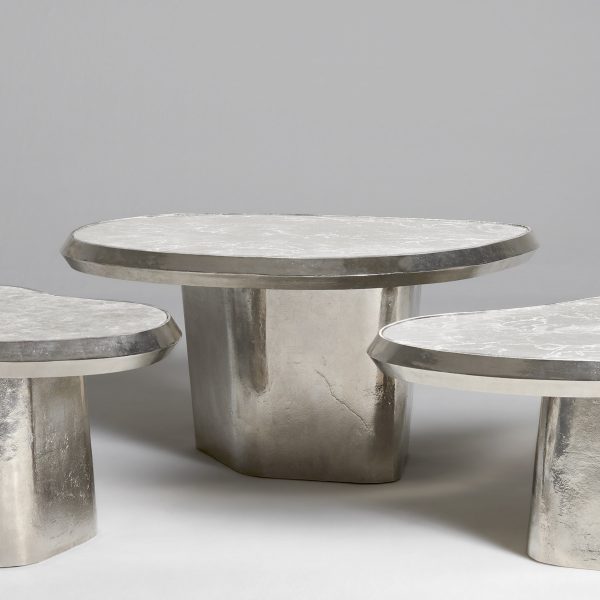 Photo of metal tables