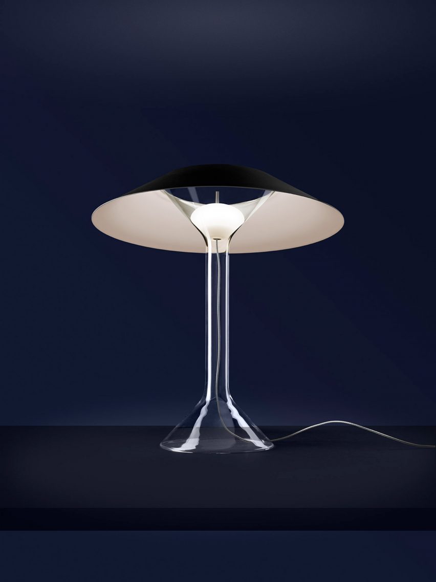 Chapeaux is a table lamp collection