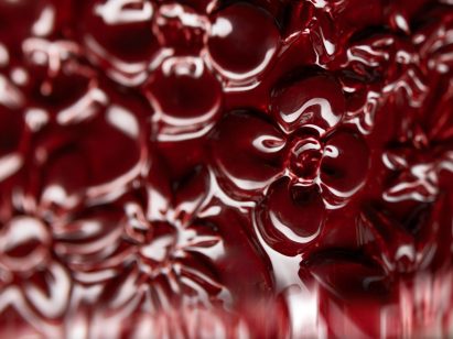 Close up of Fregio's glazed ceramics