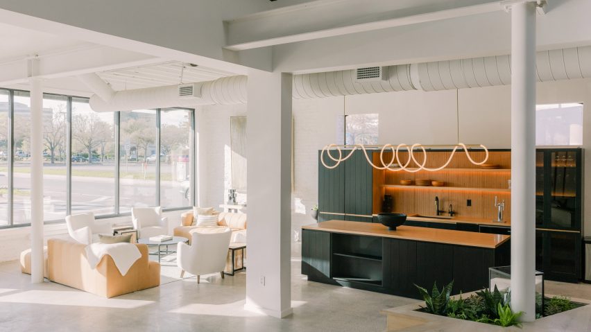 Inside of Industry West showroom