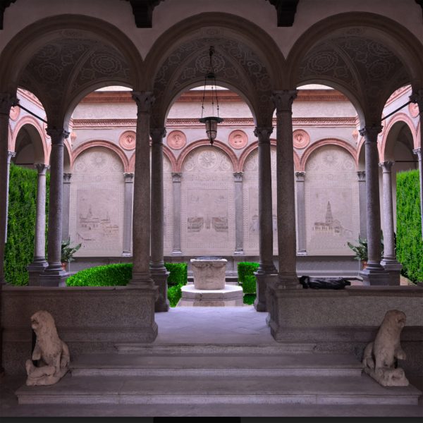 Photo of a courtyard