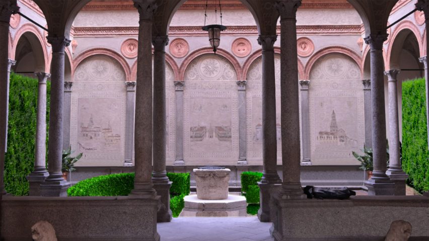 Photo of a courtyard