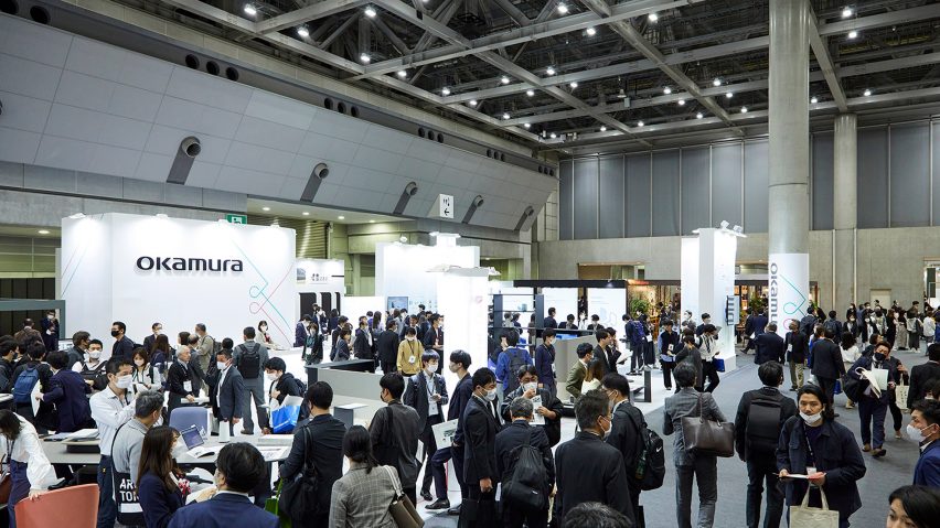 Visitors at Orgatec Tokyo