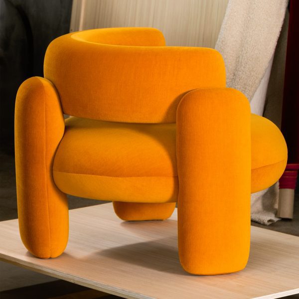 Photo of an orange chair