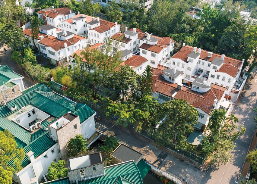 St George's Mansions bird's eye view