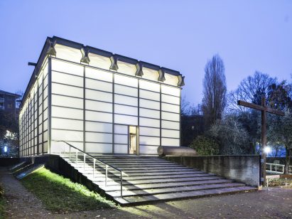 The Mater Misericordiae Church, Baranzate (1957), by Angelo Mangiarotti