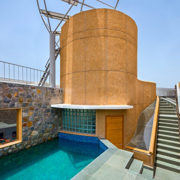 The People Tree House in India by Archiopteryx