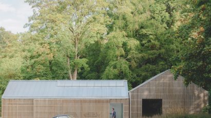 Car barn in Somerset by Bindloss Dawes