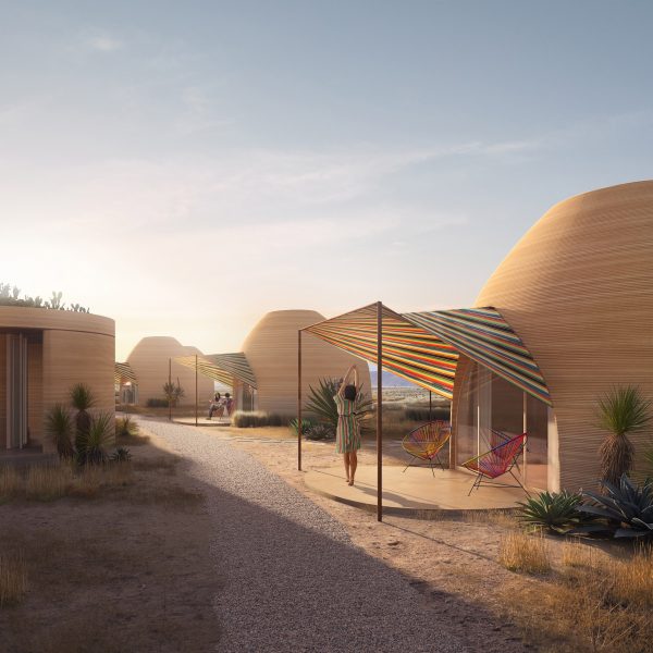 El Cosmico hotel huts