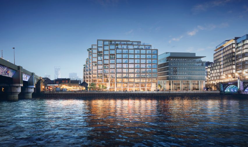 BIG office block on the River Thames