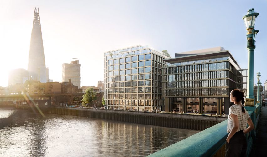 BIG office block on the River Thames