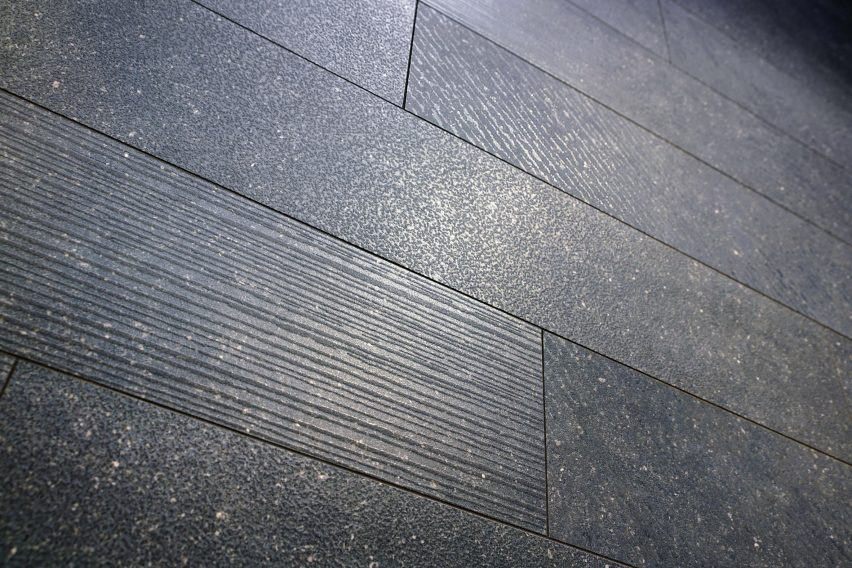 Black Stile collection tiles by Casalgrande Padana