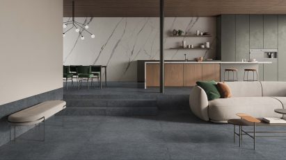 Black Stile collection tiles by Casalgrande Padana