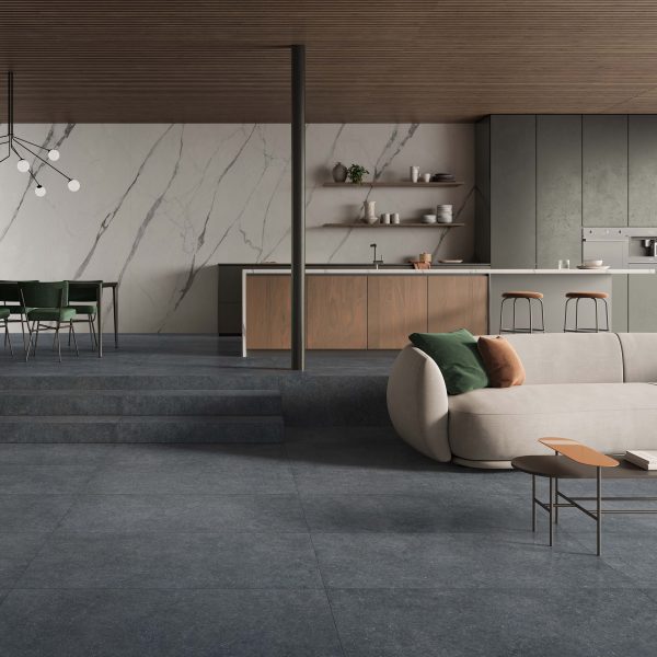 Black Stile collection tiles by Casalgrande Padana