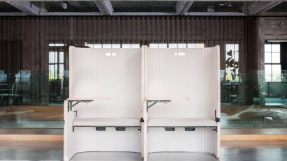Two Mono study pods by Bogaerts
