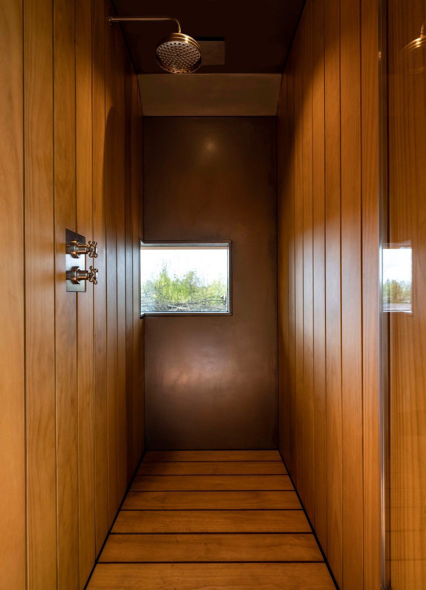Interior of Cabin Anna in the Netherlands by Caspar Schols