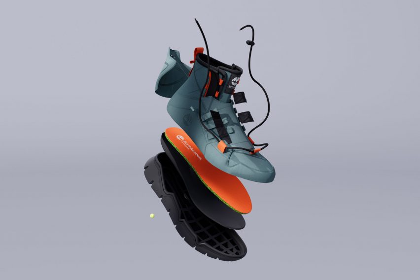 Timberland boots by Christopher Raeburn