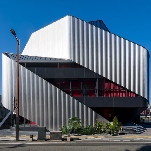 Clouds AO steel wrapped cultural centre