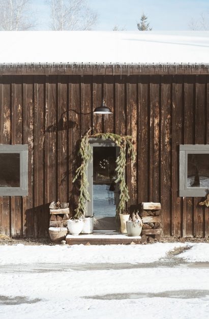 Exterior view of the Coil + Drift showroom facing the door