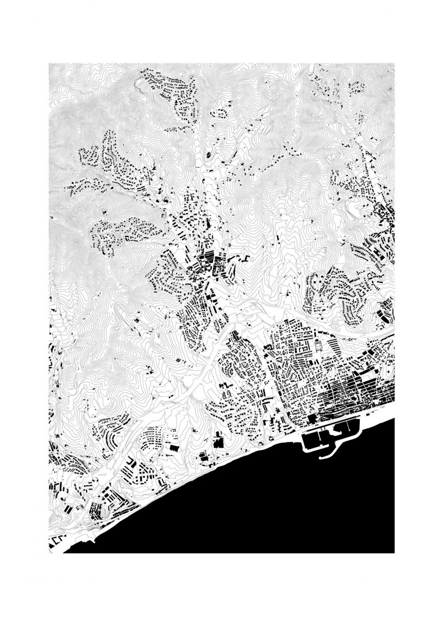 Site plan of Casa Dosmurs by Mesura