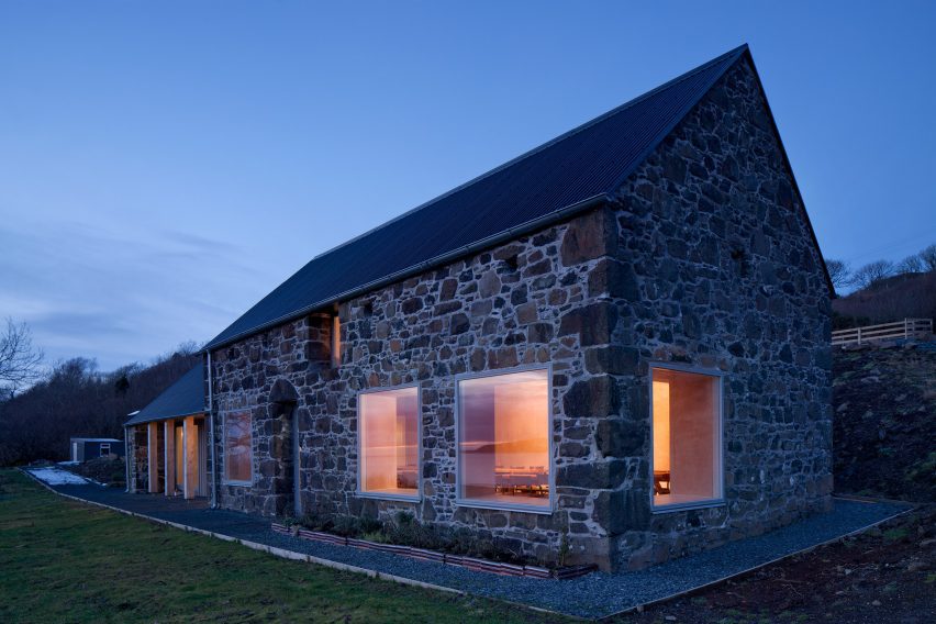 Croft 3 restaurant by Fardaa on the Isle of Mull