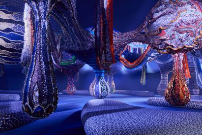 Interior image of the Dior Joana Vasconcelos installation