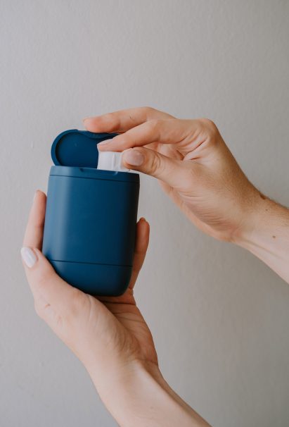 UV cleaner used to sterilise menstrual cup