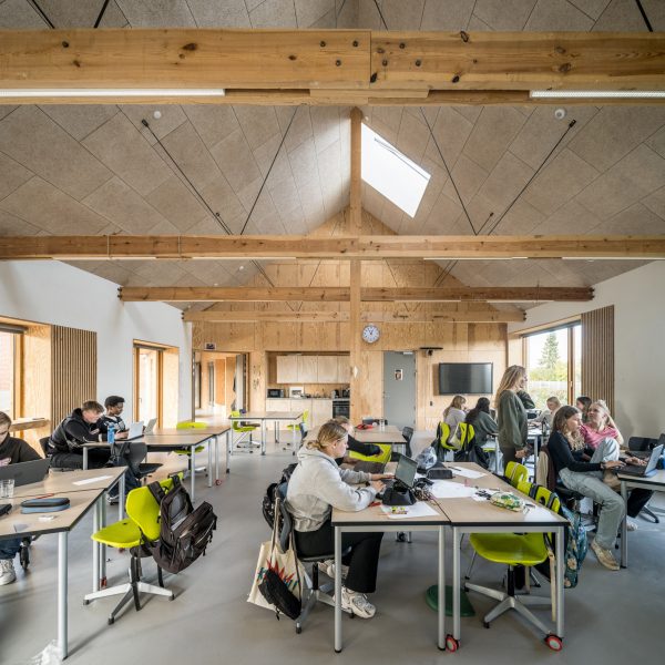Bio-based extension by Henning Larsen Architects