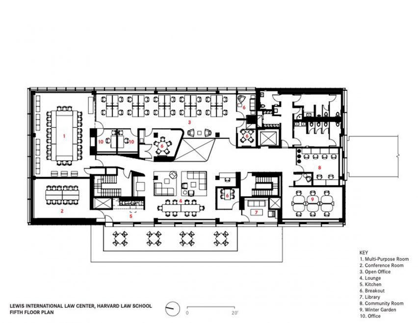 Fifth floor plan
