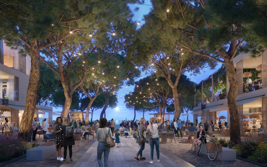 Larnaca seafront development by Foster + Partners