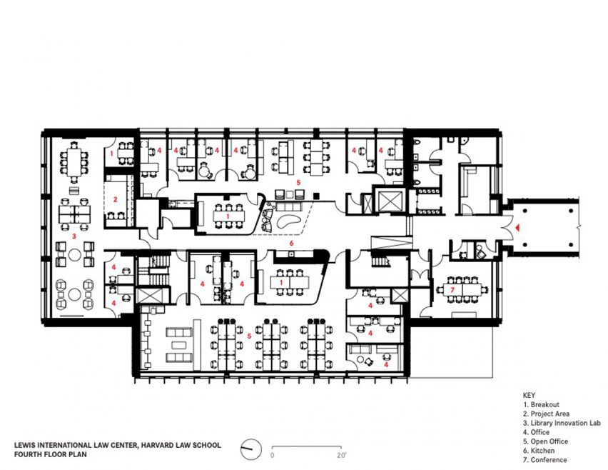 Fourth floor plan