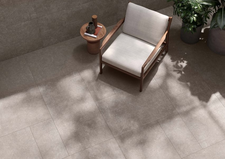 French Grey Stile collection tiles by Casalgrande Padana