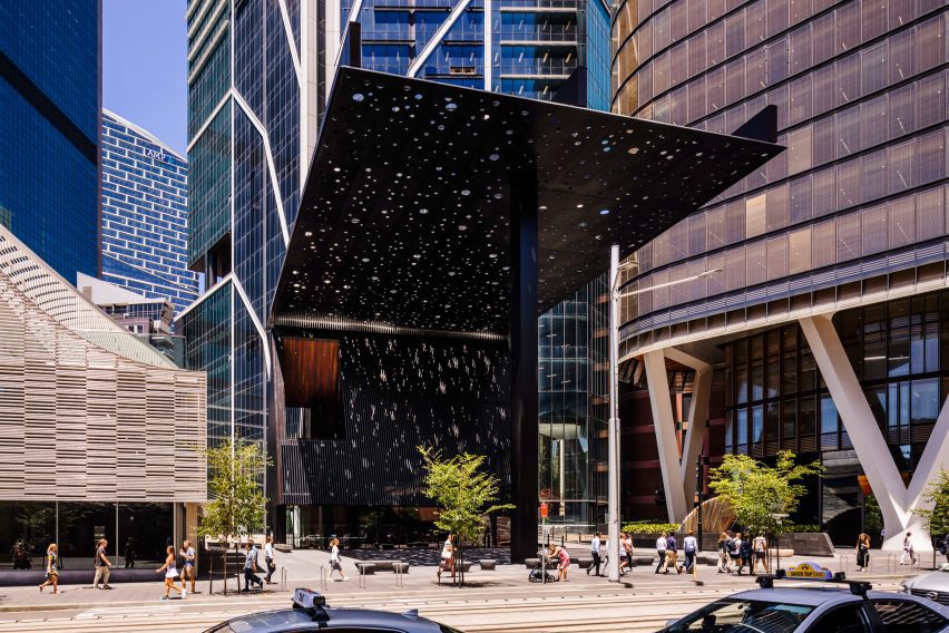 Exterior of Sydney Plaza & Community Building