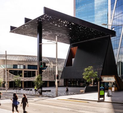 Public plaza in Australia designed by Adjaye Associates