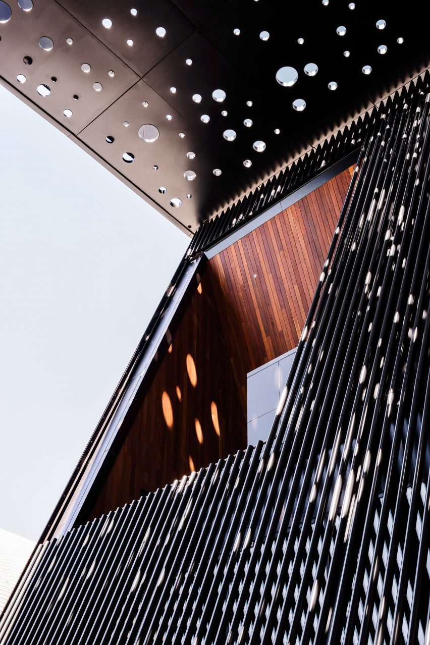 Exterior of Sydney Plaza & Community Building