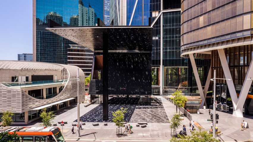 Exterior of Sydney Plaza & Community Building