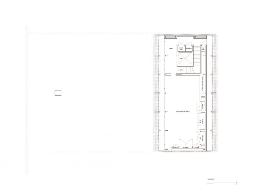 Floor plan of Sydney Plaza & Community Building