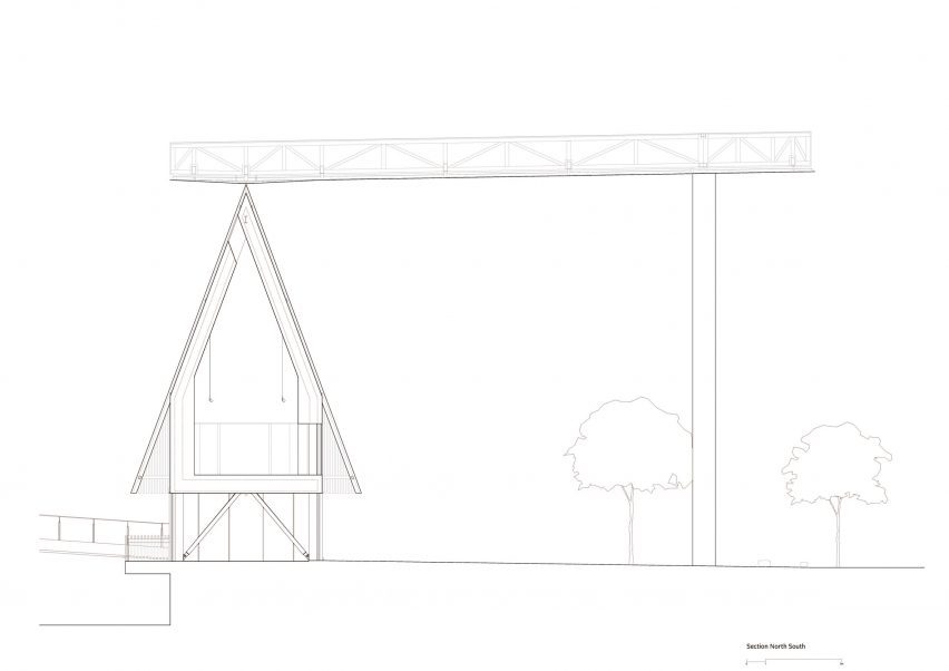 Section of Sydney Plaza & Community Building