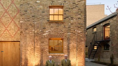 Exterior of the Gilbert & George Centre by SIRS Architects