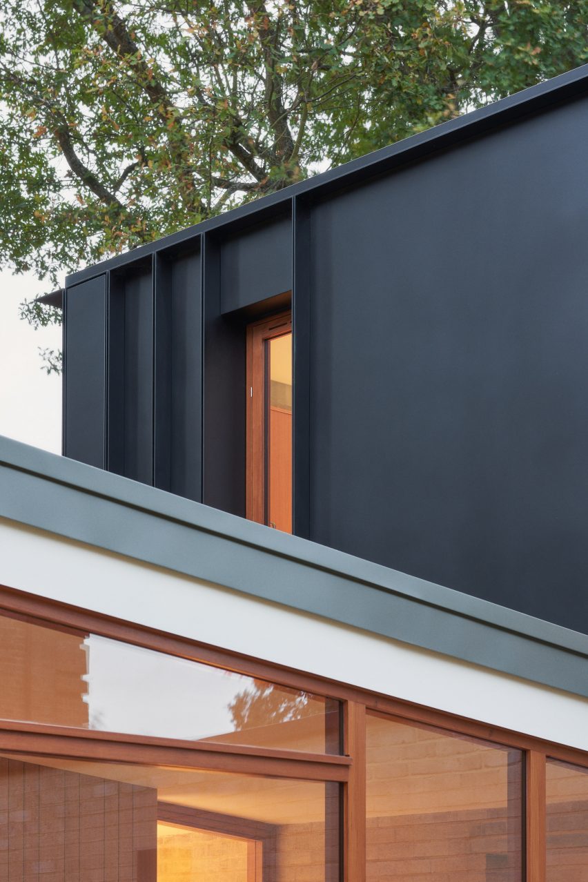 Exterior of Hampstead House renovation by Coppin Dockray in London