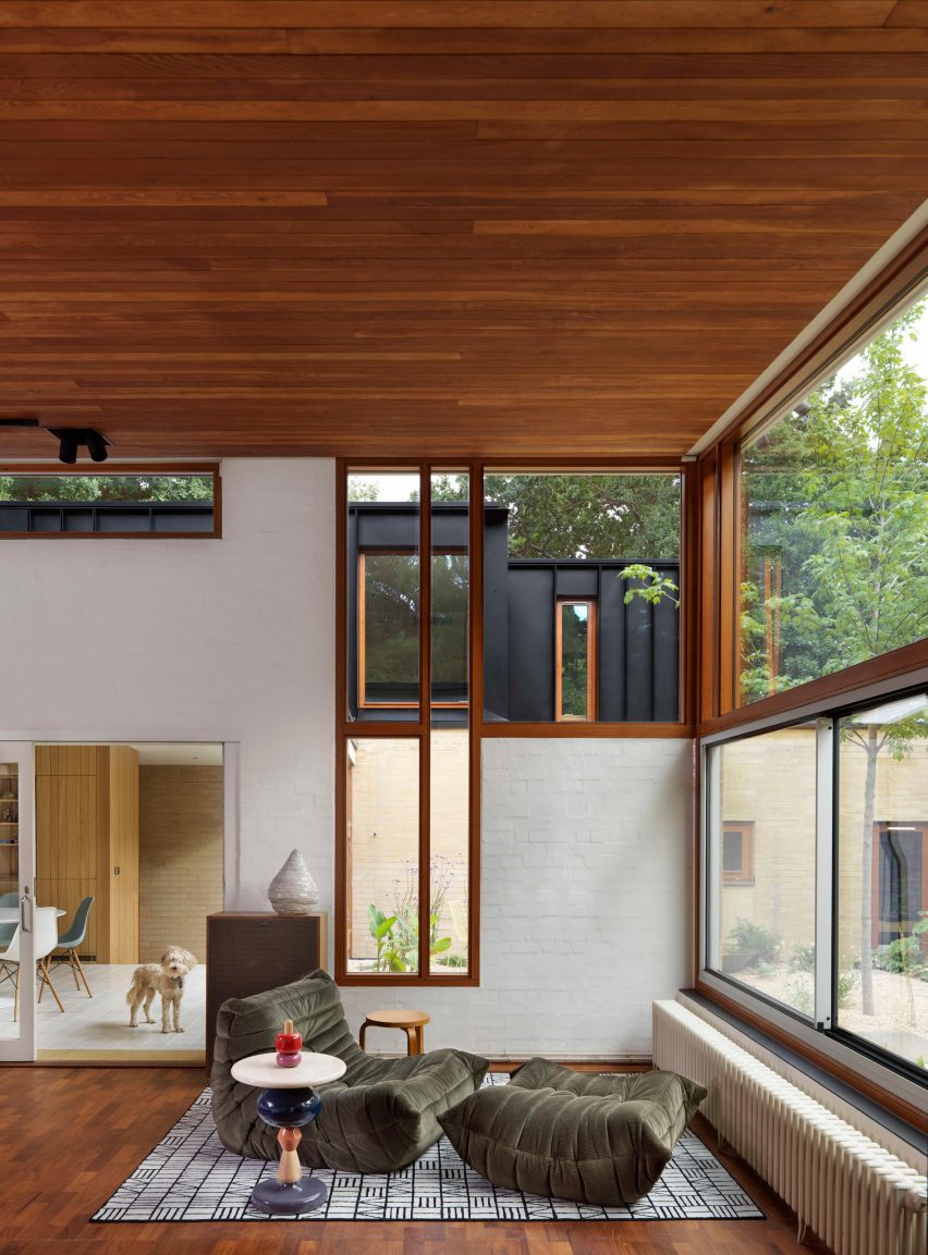 Interior of Hampstead House renovation by Coppin Dockray in London