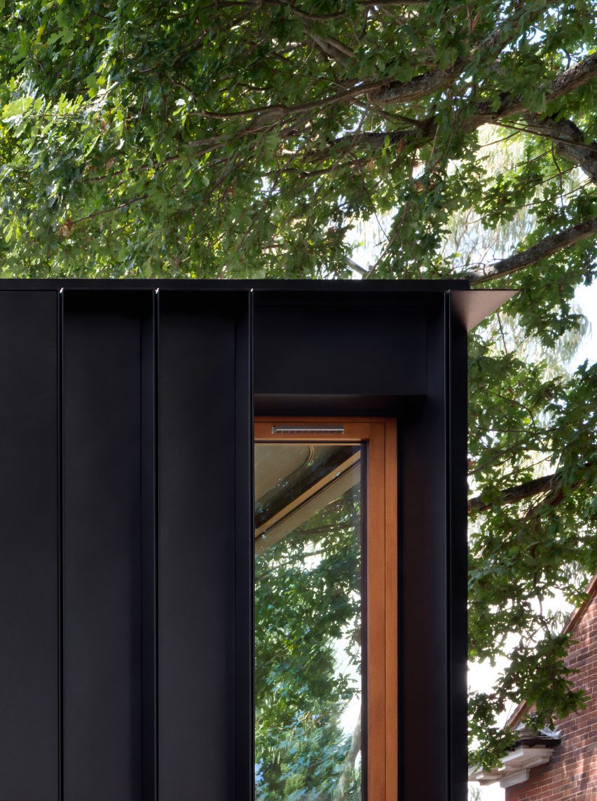 Exterior of Hampstead House renovation by Coppin Dockray in London