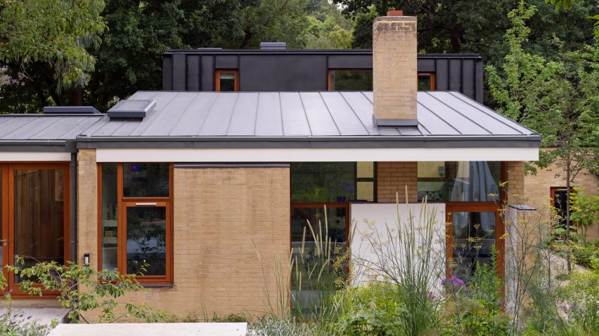 Exterior of Hampstead House renovation by Coppin Dockray in London