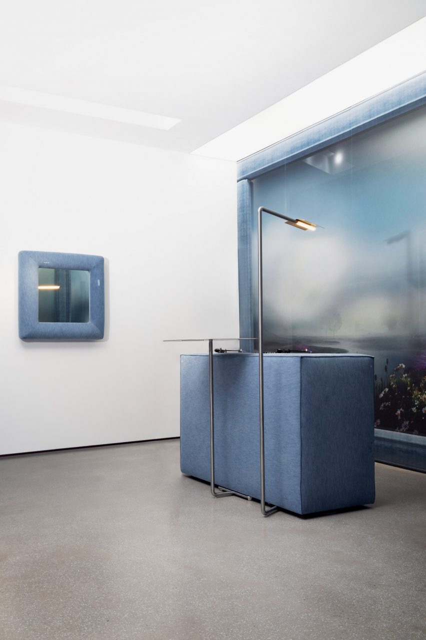 Denim exhibition by Harry Nuriev at Carpenters Workshop Gallery