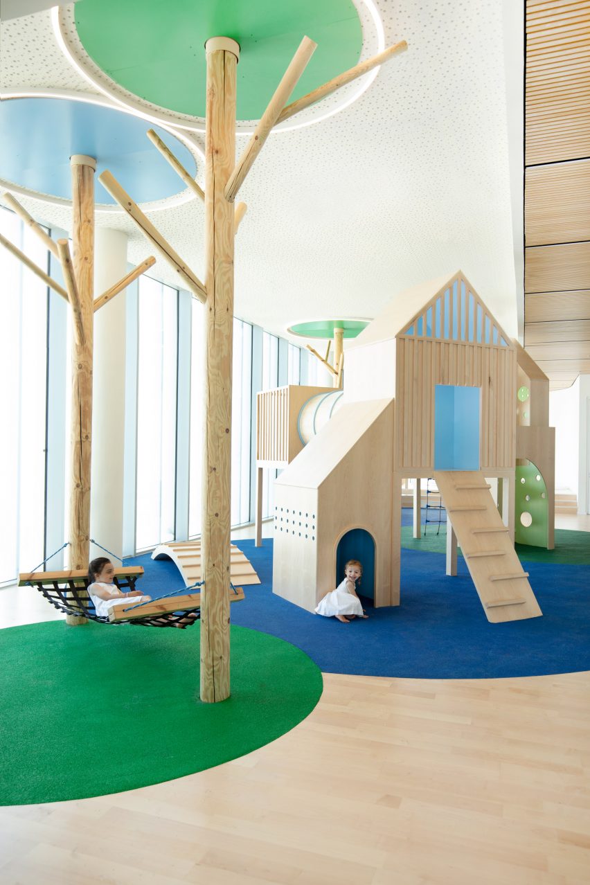 Indoor playground in Tel Aviv designed by Sarit Shani Hay