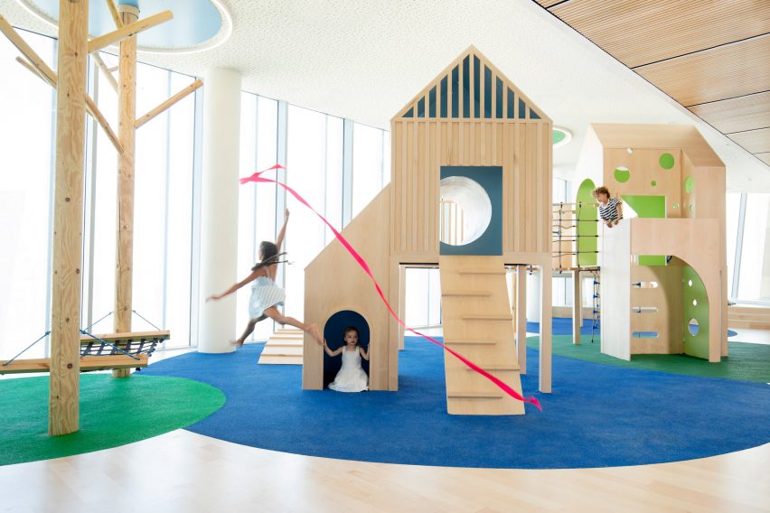 Indoor playground in Tel Aviv designed by Sarit Shani Hay